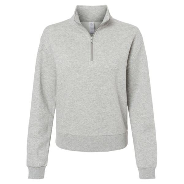 Women's Eco-Cozy Fleece Quarter-Zip Sweatshirt Thumbnail