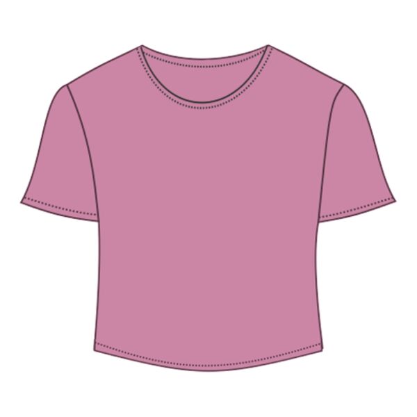 Women's Heritage Retro Crop Top Thumbnail