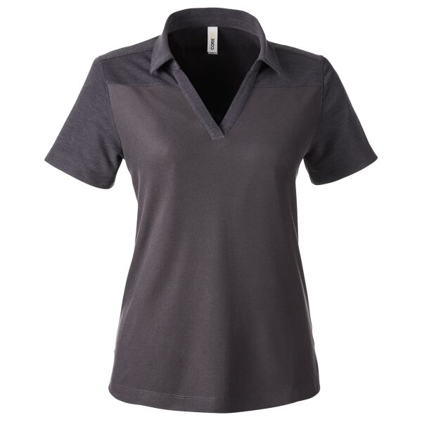 Ladies' Fusion ChromaSoft Colorblock Polo Thumbnail