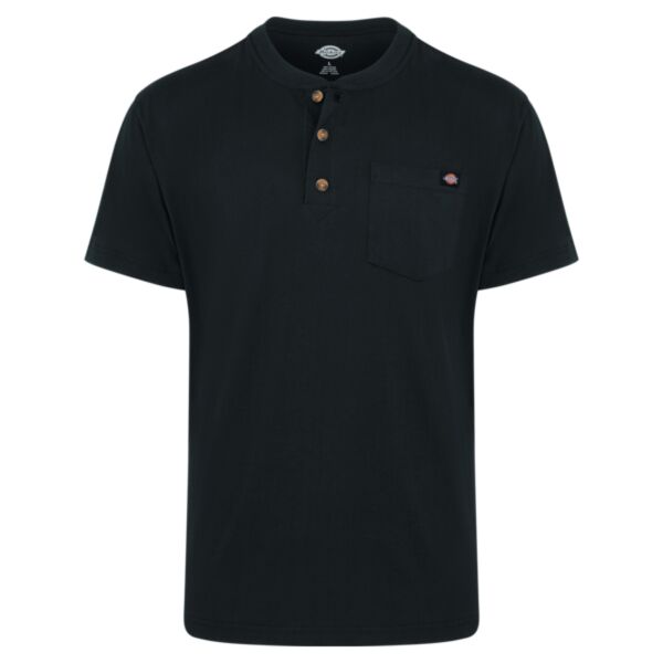 Men's Tall Heavyweight Traditional Short Sleeve Henley Thumbnail