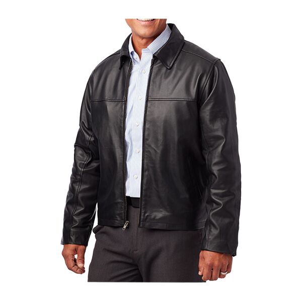 Napa Leather Driving Jacket Thumbnail