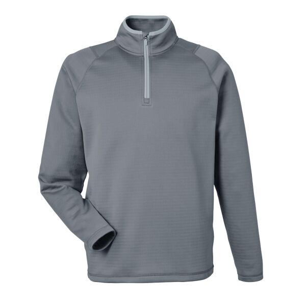 Men's Waffle Fleece Quarter-Zip Thumbnail