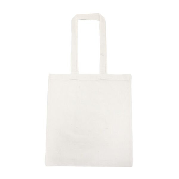 Lightweight Recycled Canvas Over the Shoulder Extended Handle Tote Bag Thumbnail