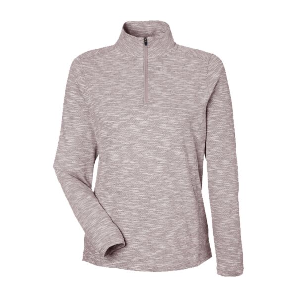 Ladies&#39; Eclipse Jacquard Quarter-Zip Thumbnail
