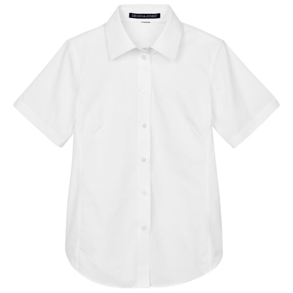 Women&#39;s Crown Collection® Broadcloth Short Sleeve Woven Dress Shirt Thumbnail