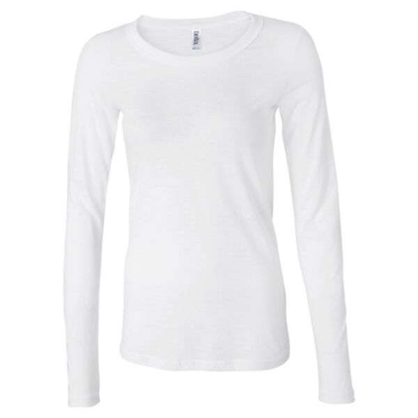 Women's Long Sleeve Burnout Tee Thumbnail