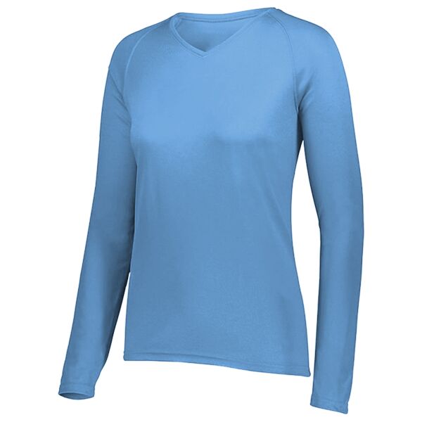 Ladies' Attain Wicking Long-Sleeve T-Shirt Thumbnail