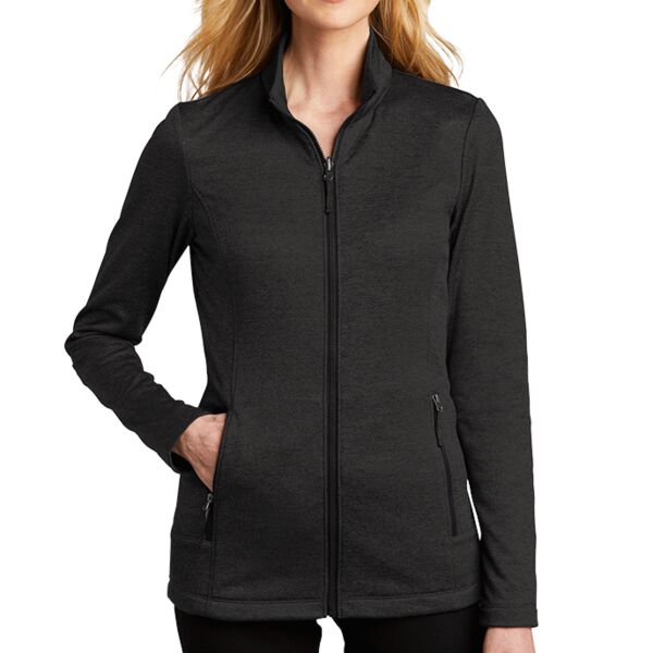 Women's Collective Striated Fleece Jacket Thumbnail