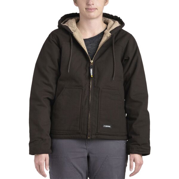 Ladies&#39; Softstone Hooded Coat Thumbnail