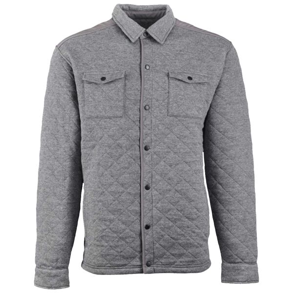 Quilted Jersey Shirt Jacket Thumbnail
