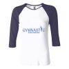 Ladies' Baby Rib Three-QuarterSleeve Contrast Raglan T-Shirt Thumbnail