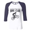 Ladies' Baby Rib Three-QuarterSleeve Contrast Raglan T-Shirt Thumbnail