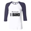 Ladies' Baby Rib Three-QuarterSleeve Contrast Raglan T-Shirt Thumbnail