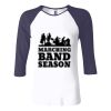 Ladies' Baby Rib Three-QuarterSleeve Contrast Raglan T-Shirt Thumbnail