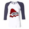 Ladies' Baby Rib Three-QuarterSleeve Contrast Raglan T-Shirt Thumbnail